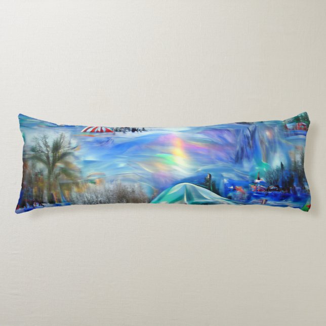 Winter Carnival  Body Pillow (Front)