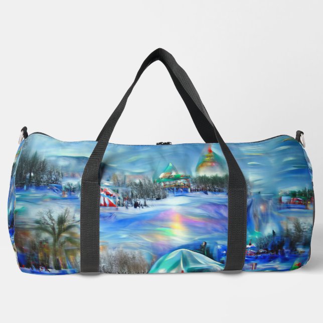 Winter Carnival  Duffle Bag (Front)