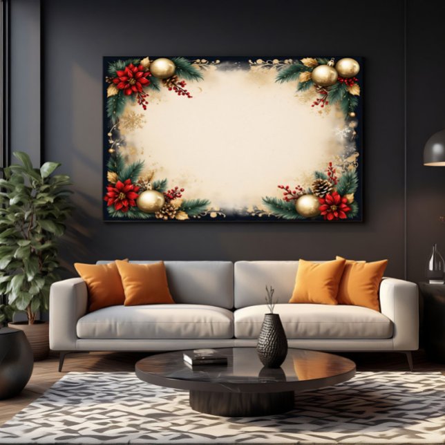 Winter Carol Canvas Print (Creator Uploaded)