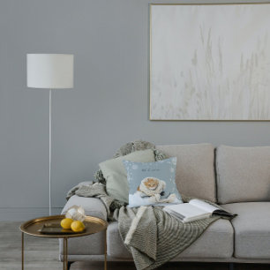 Winter Cat Let It Snow Pillow