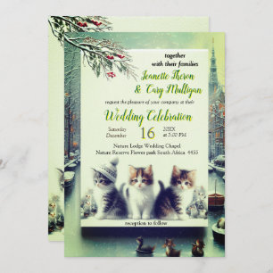 Winter Celebrations in the Snow, or in the Sun.  Invitation