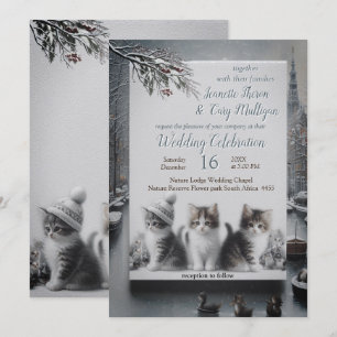 Winter Celebrations in the Snow, or in the Sun.  Invitation