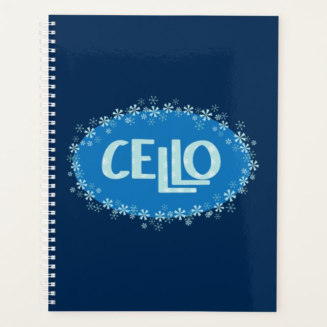Winter Cello Planner (Front)