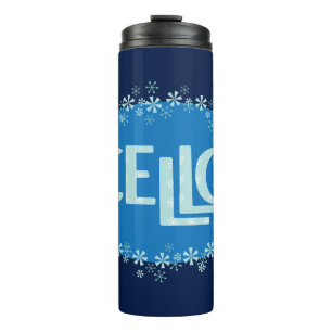Winter Cello Thermal Tumbler