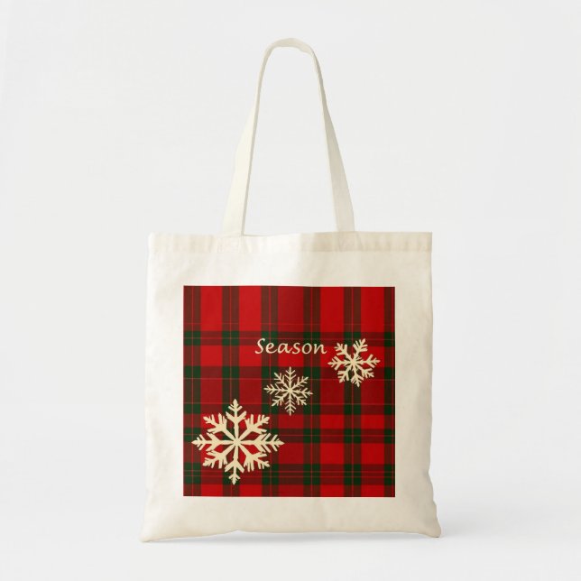 Winter Cheer Carrier Tote Bag (Front)