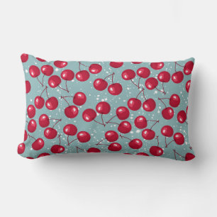 Winter cherry. lumbar pillow