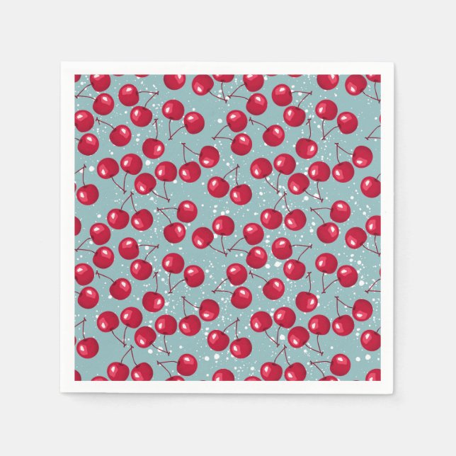 Winter cherry.  napkin (Front)