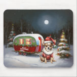 Winter Chihuahua Caravan Christmas Adventure  Mouse Pad<br><div class="desc">Embrace the magic of a snowy winter night as a caravan glides gracefully through the moonlit landscape. The serene beauty of the glistening snow and the enchanting glow of the moon create a captivating scene,  promising an unforgettable Christmas adventure filled with warmth,  joy,  and cherished memories.</div>