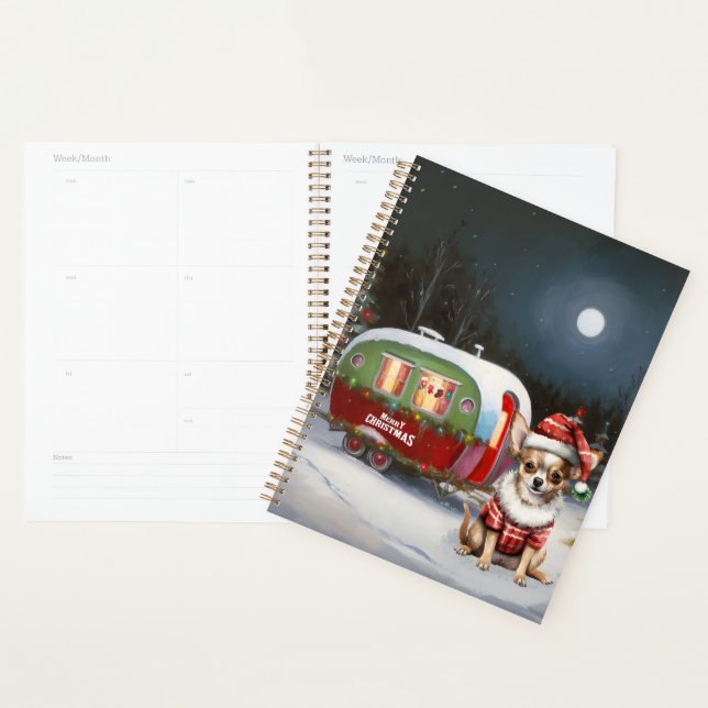 Winter Chihuahua Caravan Christmas Adventure  Planner (Display)