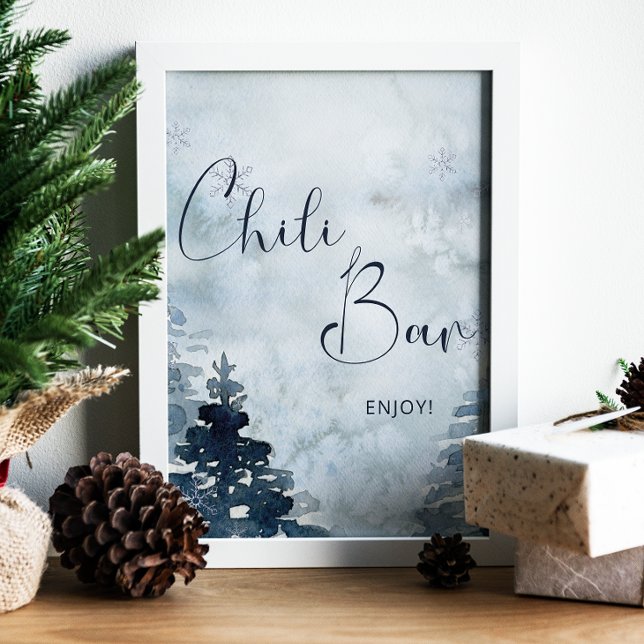 Winter chili bar poster (Creator Uploaded)