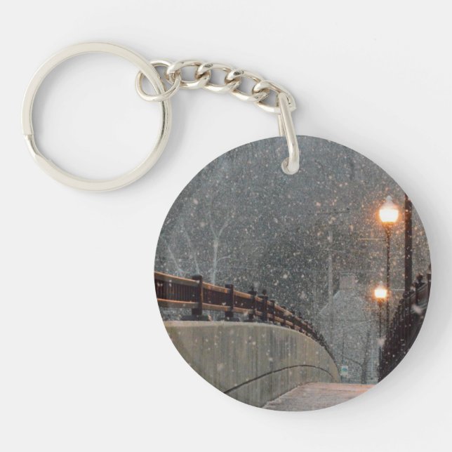 winter christmas 86 keychain (Front)