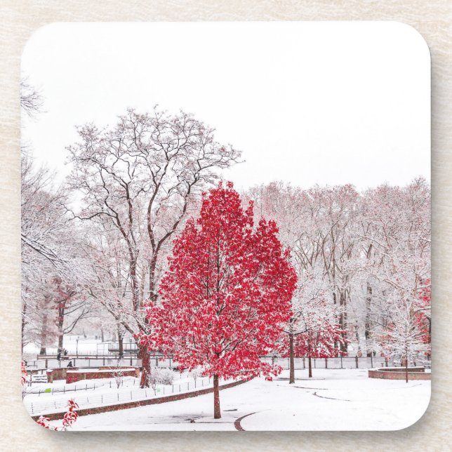 winter christmas 89 coaster (Front)