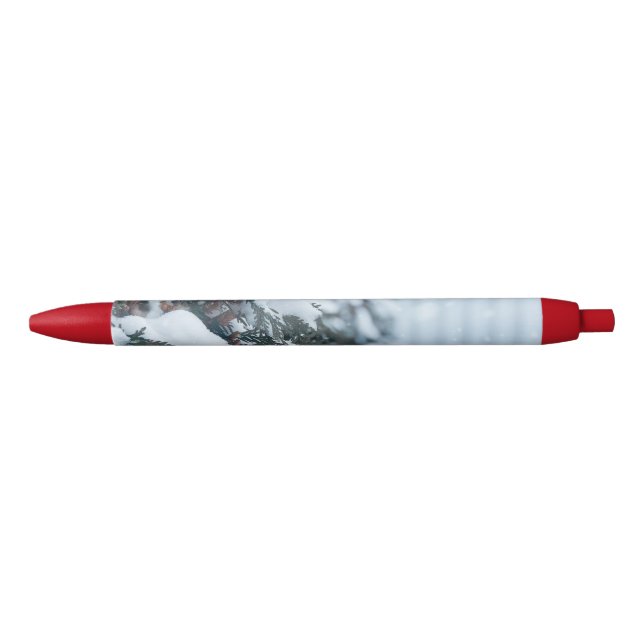 winter christmas 95 black ink pen (Front)