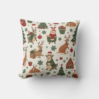 Winter Christmas Cushion