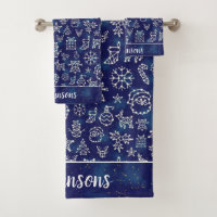 Winter Christmas Season Constellations Family Name