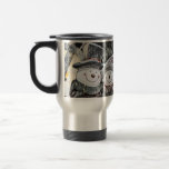 Winter, Christmas Snowman and Snow woman Mug<br><div class="desc">Winter,  Christmas Snowman and Snow woman drawing</div>