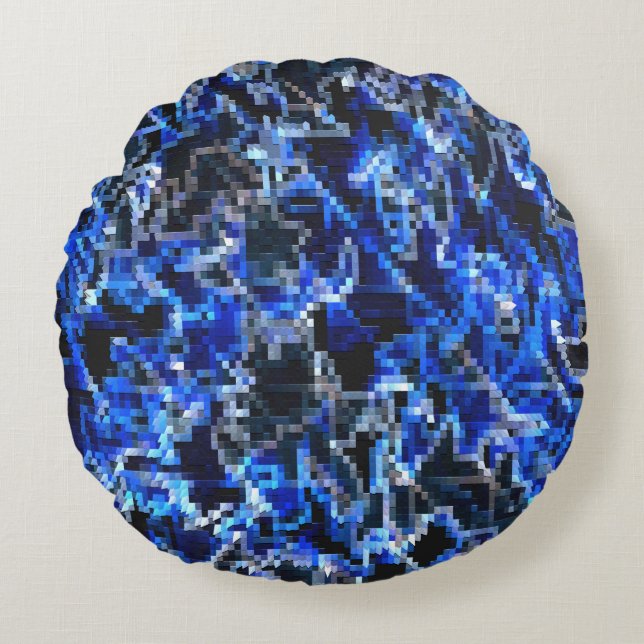 Winter City...... Round Pillow (Front)