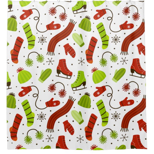 Winter Clothes Seamless Cozy Pattern (Front)