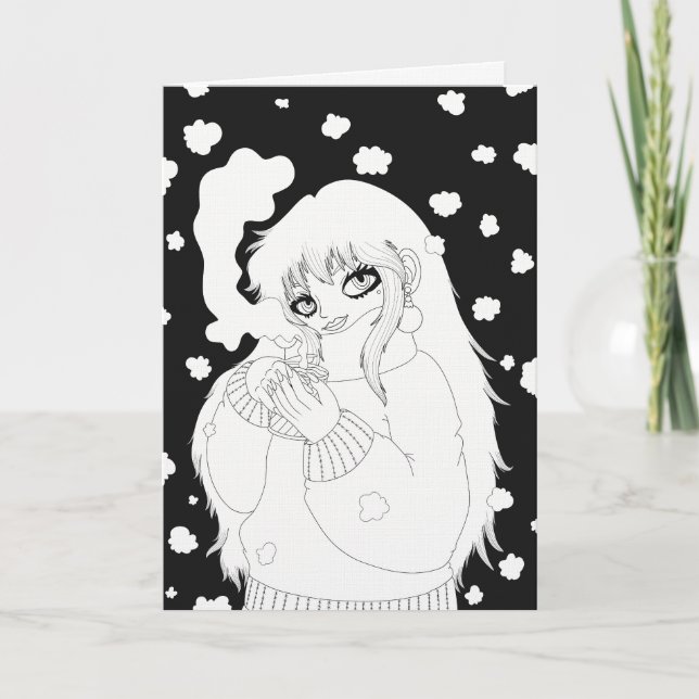 Winter Coffee Card (Front)