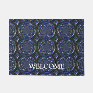 Winter Colours Fractal Art Doormat