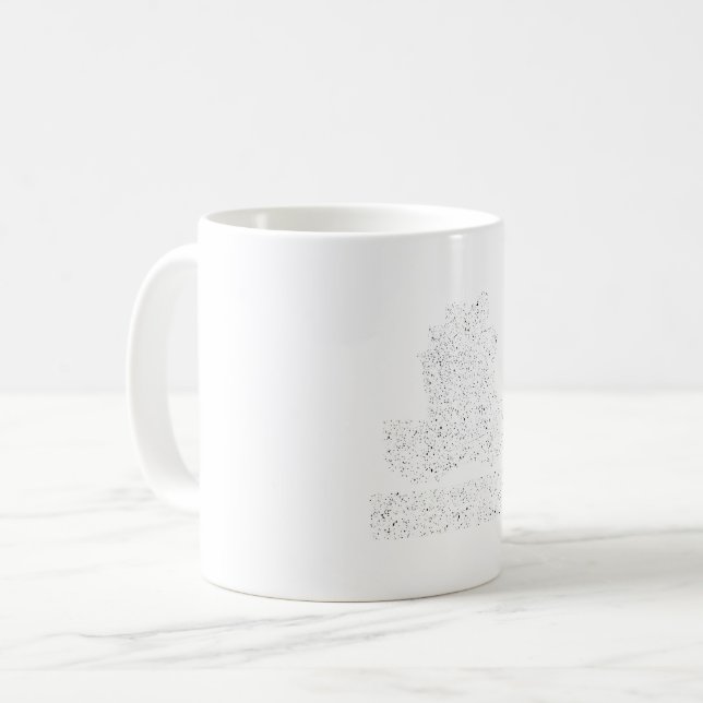 Winter Crappie Fishing Slab Hunter Coffee Mug (Front Left)