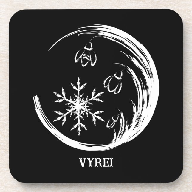 Winter Crest Coaster (Front)
