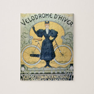 'Winter Cycle Racing Track', International Exhibit Jigsaw Puzzle