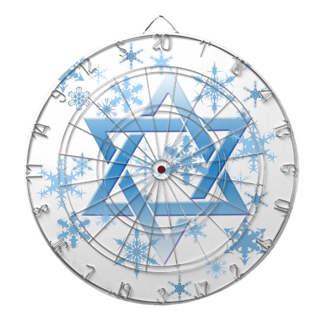 winter david dartboard (Front)