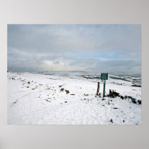 Winter day Bowstonegate Postcard Poster