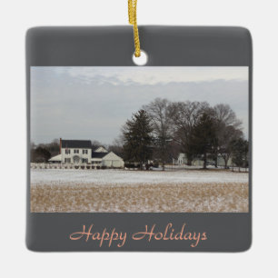 Winter Day Photo Ornament