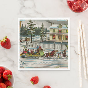 Winter Days Napkin