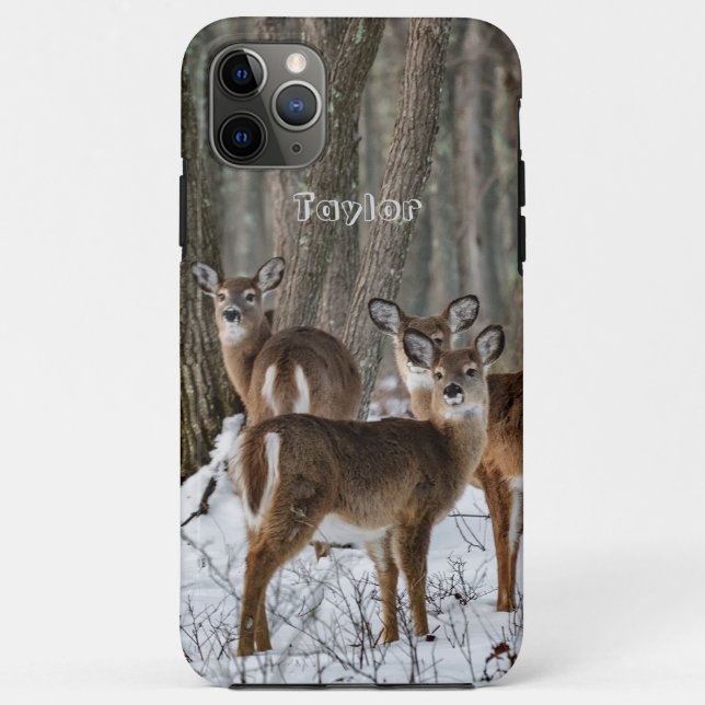 Winter Deer Case-Mate iPhone Case (Back)