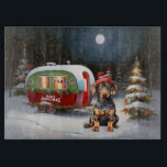 Winter Doberman Caravan Christmas Adventure  Cutting Board<br><div class="desc">Embrace the magic of a snowy winter night as a caravan glides gracefully through the moonlit landscape. The serene beauty of the glistening snow and the enchanting glow of the moon create a captivating scene,  promising an unforgettable Christmas adventure filled with warmth,  joy,  and cherished memories.</div>