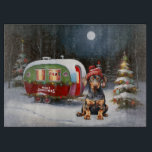 Winter Doberman Caravan Christmas Adventure  Cutting Board<br><div class="desc">Embrace the magic of a snowy winter night as a caravan glides gracefully through the moonlit landscape. The serene beauty of the glistening snow and the enchanting glow of the moon create a captivating scene,  promising an unforgettable Christmas adventure filled with warmth,  joy,  and cherished memories.</div>