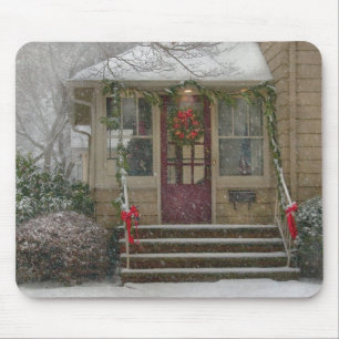 Winter - Dreaming of a White Christmas Mouse Pad