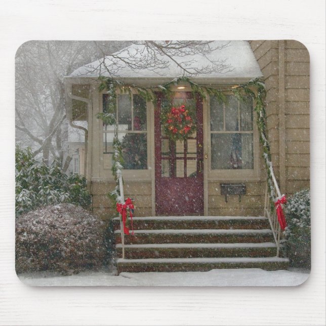 Winter - Dreaming of a White Christmas Mouse Pad (Front)