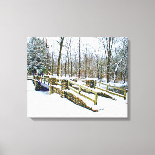 "Winter Dreams" Canvas Print