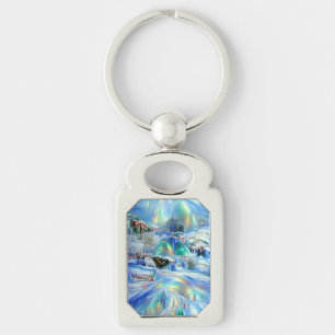 Winter Dreamscape Keychain