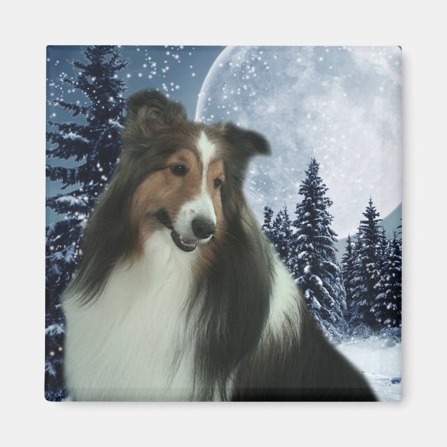 Winter Duncan Magnet (Front)