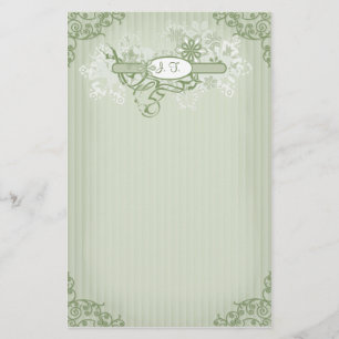 Winter Elegance - Customize Stationery