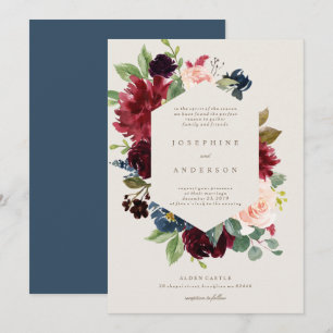 Winter Elegance Wedding Invitation