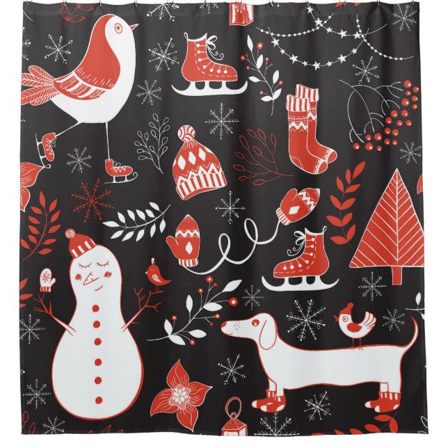 Winter Elements: Cute Hand Drawn. (Front)