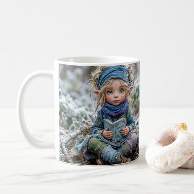 Winter Elf Coffee Mug (With Donut)
