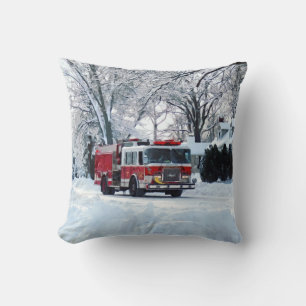 Winter Emergency Throw Pillow
