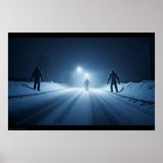 Winter Encounter (24 x 36) Poster (Front)