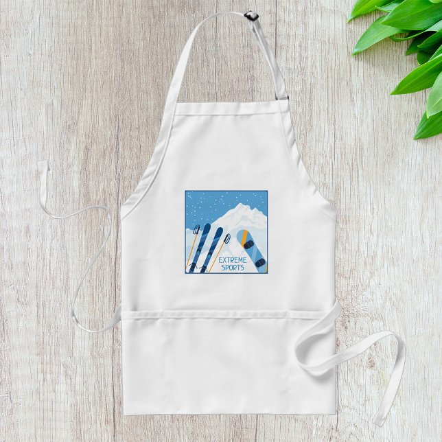 Winter Extreme Sports Standard Apron (Creator Uploaded)