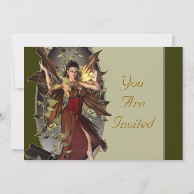 Winter Faerie Event Invites (Front)