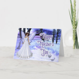 Winter Faerie - Fantasy Mother's Day Card