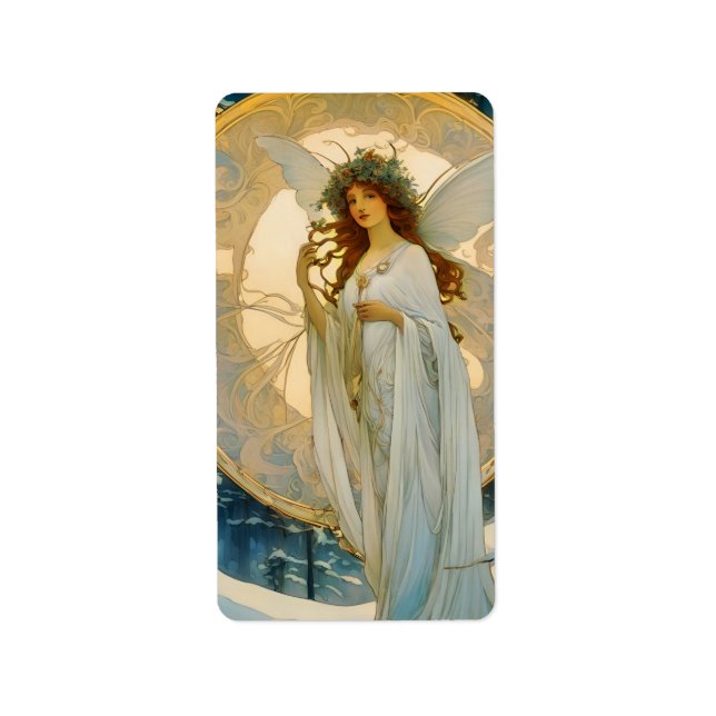 winter fairy -artisic   label (Front)