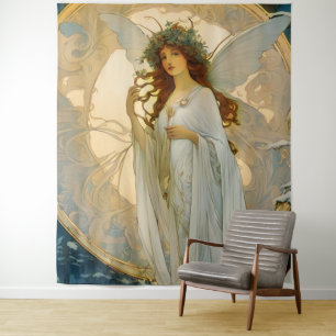 winter fairy -artisic   tapestry